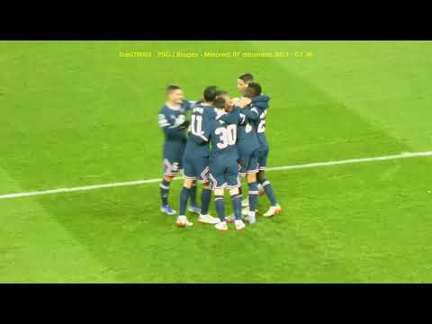 PSG / Bruges 07.12.2021 : 4-1 (C1 J6) : Les buts du PSG... ou presque
