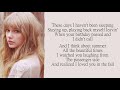 Taylor Swift - Back to December | Lyrics Songs
