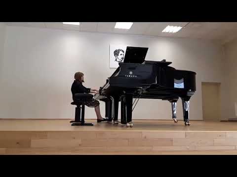 V. Zemlianaia, M. Ravel - Sonatine M. 40: I. Modéré.