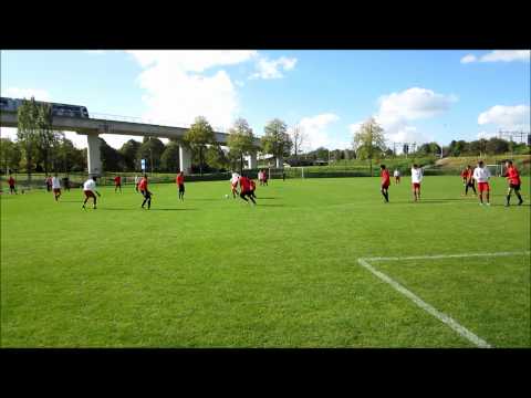 Maense A1 - BVV Barendrecht A3 op 29 september 2012