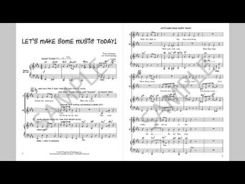 Let's Make Some Music Today! - MusicK8.com Singles Reproducible Kit