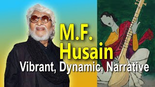 M F Husain - Why is he the Picasso of India? video