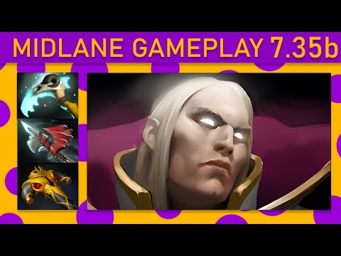 🌟Invoker 25+ Kills! Mid Gameplay 7.35b - Dota 2 Top MMR