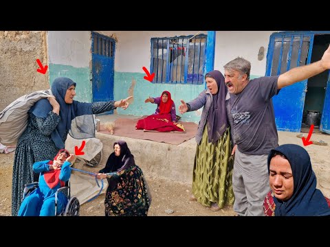 Aunt Zainab being kicked out by Ali and Aunt Zainab's anger at Ali