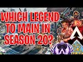 Which Legend Should You Main in Apex Legends Season 20?