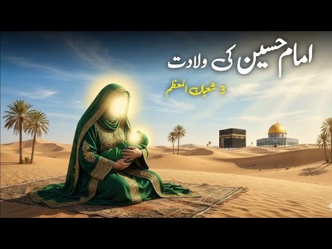Imam Hussain Ki Wiladat | Imam Hussain Kab Paida Huay | Karbala Ke Shahzada@BISMILLAH-WAZAIF 