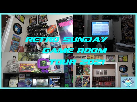 Video Game Room Tour 2021 (Retro Sunday)