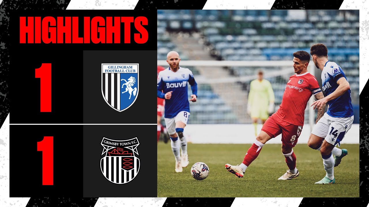 Gillingham vs Grimsby Town highlights