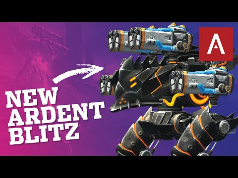 🔴 War Robots - NEW Ardent Blitz With Legendary Pilot Max MK2 Gameplay WR Live