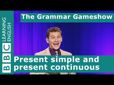Present tenses Grammar Quiz