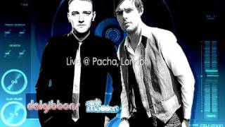 Alex Madden DJing live at Pacha - First play of Del Gibbons 