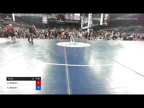 127 Lbs Round Of 16 - Esther Ribeiro, Connecticut Vs Cadence Diduch, Illinois 24a1