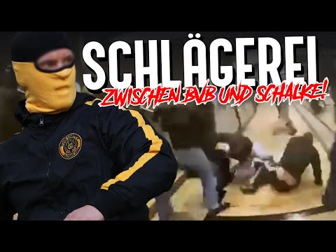 Schlägerei zwischen Schalke und Dortmund im Kölner Hauptbahnhof!