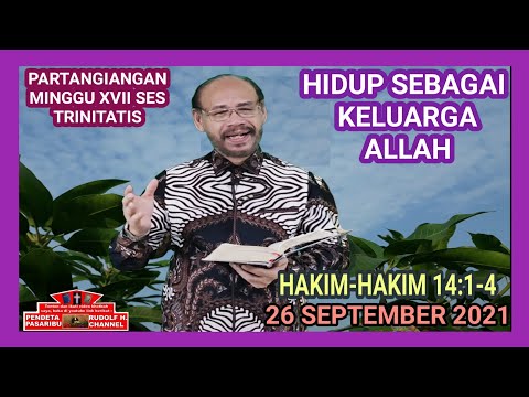 HIDUP SEBAGAI KELUARGA ALLAH - HAKIM-HAKIM 14:1-4