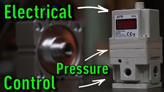 How To Easily Regulate Air Cylinder Force? | Electro-Pneumatic ITV Regulator!