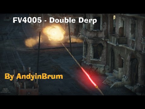 War Thunder - FV4005 Double derp
