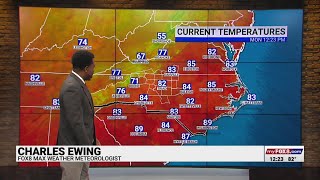 Clear, sunny days ahead to start the week