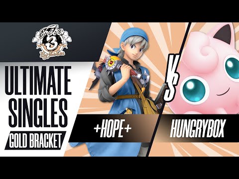 +HOPPE+ (Hero) vs Hungrybox (Jigglypuff) - Ultimate Singles Gold Bracket Winners Finals - Fête 3: B