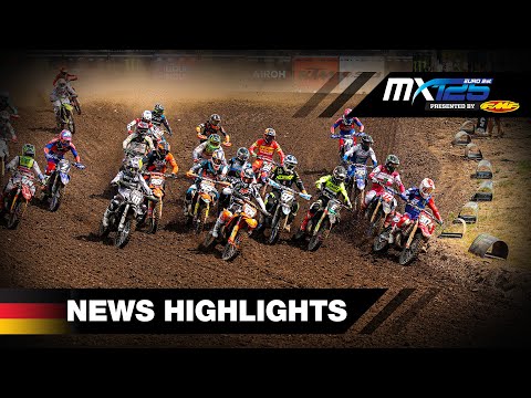 News Highlights | EMX125 Presented by FMF Racing Race 2 | Liqui Moly MXGP of Germany 2023 #MXGP