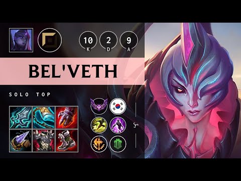 Bel'Veth Top vs Yasuo - KR Master Patch 25.21