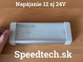 LED osvetlenie interiéru 12V / 24V - univerzálne 48x SMD LED (260x96x27mm) - Video Youtube