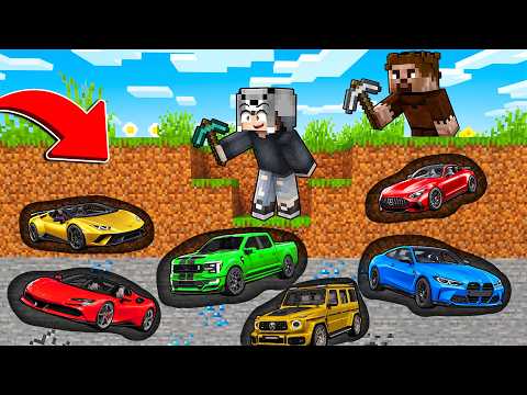 SÜPER ARABA MADENİ BULMA YARIŞI - Minecraft