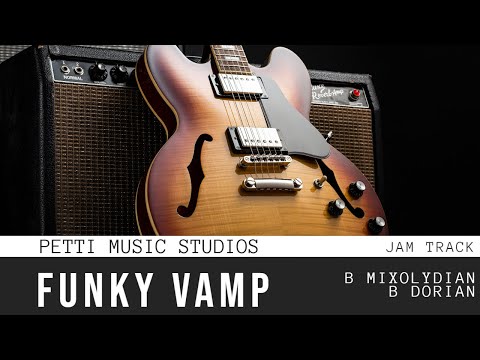 Groovy Jazz Funk Vamp in B Mixolydian or B Dorian