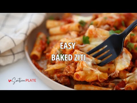 Easy Baked Ziti