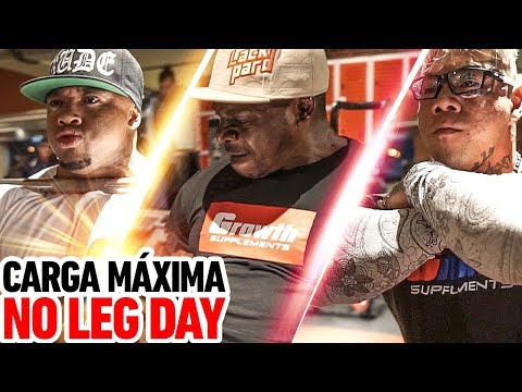 JAPAMORFO PUXA O TREINO DE PERNA COM ALEX DOS ANJOS E RUDEBOY *zerando a máquina*