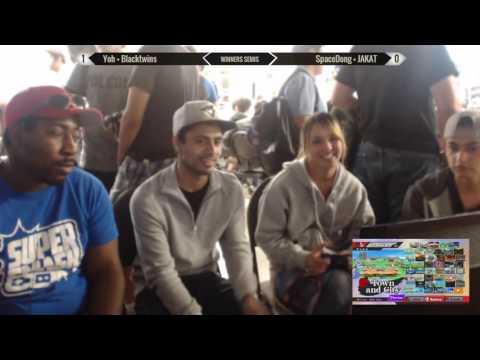 CSB 39 - Yoh + Blacktwins vs SpaceDong + JAKAT - SSB4 WSF