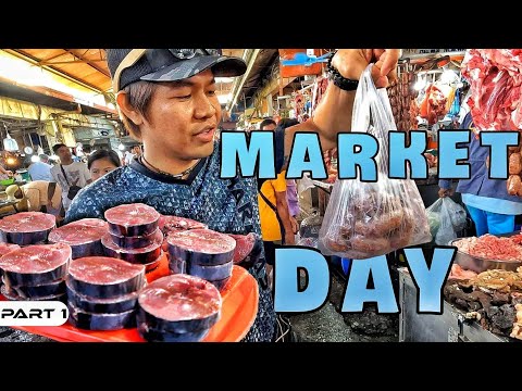 EP896-P1 - Market Day and Breakfast Mukbang