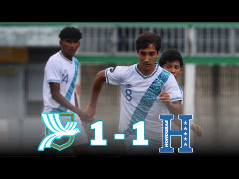 GUATEMALA vs HONDURAS AMISTOSO SUB 21 2025 ¡EMPATE EN EL SEGUNDO PARTIDO!