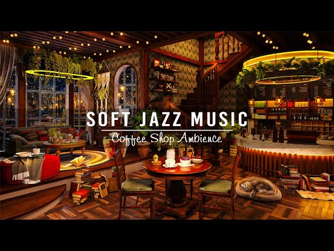 Soft Jazz Music for Work, Study, Focus ☕ Smooth Jazz Instrumental Music & Cozy Coffee Shop Ambience