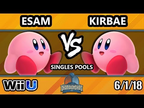 DHATX18 Smash 4 - PG | ESAM (Pikachu, Kirby) Vs. Kirbae (Kirby) - Wii U Pools A3