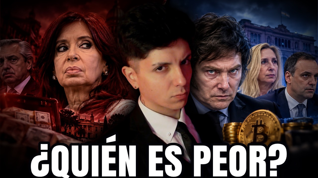KIRCHNER VS MILEI: Quién es más corrupto?