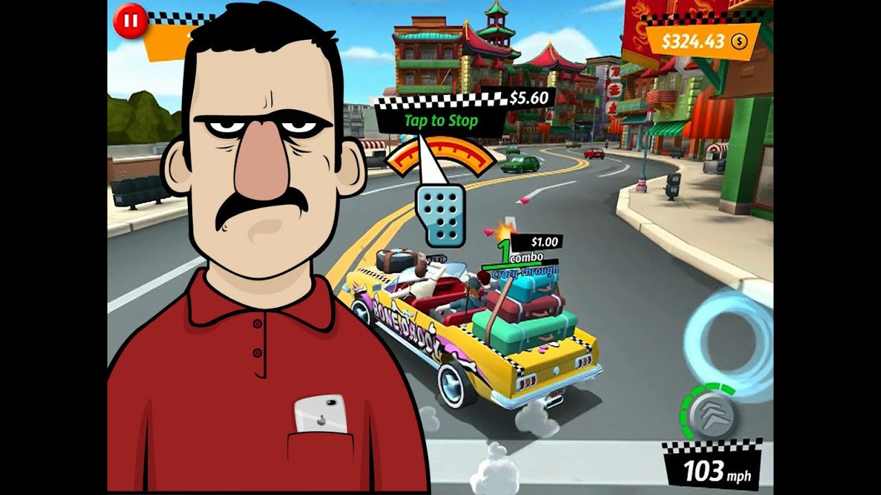 Crazy Taxi City Rush İncelemesi - Teknolojiye Atarlanan Adam