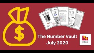 July 2020 Number Vault Lottery Predictor Tip Sheet