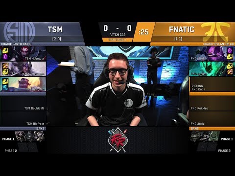 TSM vs FNC - Rift Rivals 2017 - NA vs EU - Team SoloMid vs Fnatic