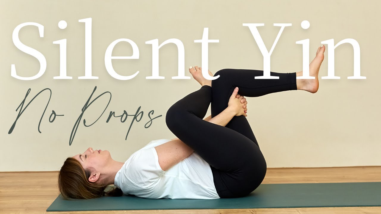 1-Hour Silent Yin Yoga Practice — Yin Yoga class, 59 minutes