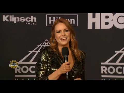 Thumbnail for The Cure - Pearl Thompson Rock and Roll Hall of Fame 2019 red carpet interview by The Cure