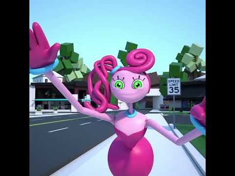 Mommy Long Legs Chase Scene #shorts