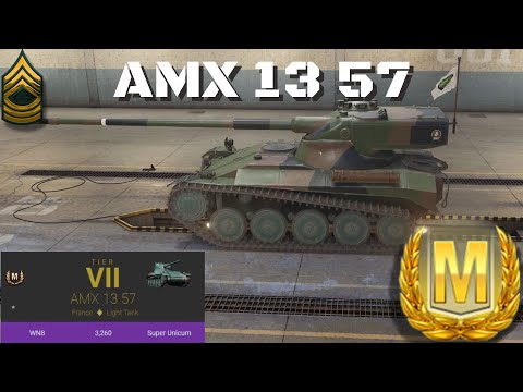 AMX 13 57 Ace Tanker Battle, World of Tanks Console Modern Armor.