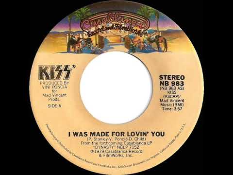 1979 HITS ARCHIVE: I Was Made For Lovin’ You - Kiss (stereo 45 single version)