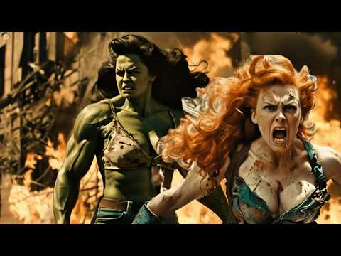 She-Hulk vs Titania - 1950s Movie Concept | AI-Generated Trailer