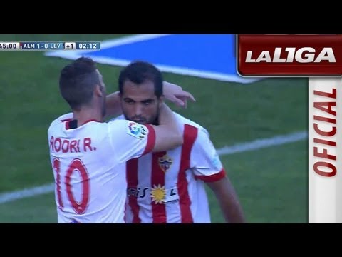 Gol de Verza de penalti (1-0) en el UD Almería - Levante UD - HD