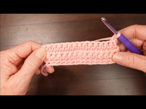 Crochet for Absolute Beginners Episode 1 - Chain and Single Crochet