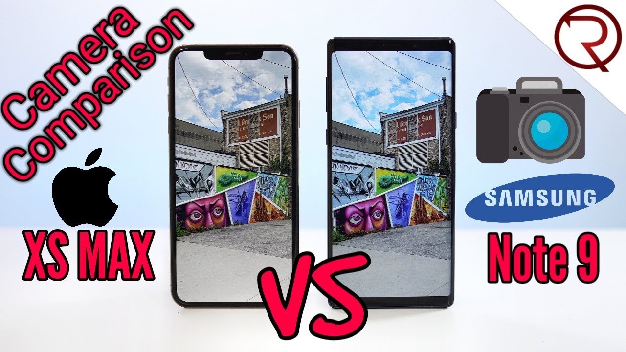 iPhone XS Max VS Samsung Note 9 Camera Comparison!