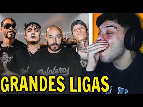 (REACCIÓN) Lupillo Rivera, Alemán, Santa Fe Klan, BReal, Snoop Dogg - Grandes Ligas (Oficial Video)