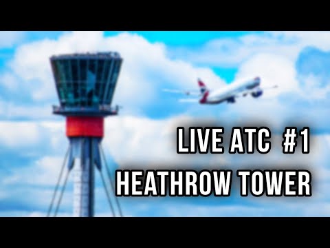 🔴 LIVE Heathrow ATC | Busy Tower Operations During Christmas Rush (Dec 2020)