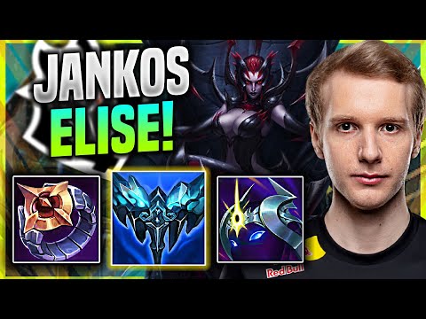 JANKOS BRINGS BACK ELISE ETERNAL WINTER! - G2 Jankos Plays Elise JUNGLE vs Hecarim! | Season 11